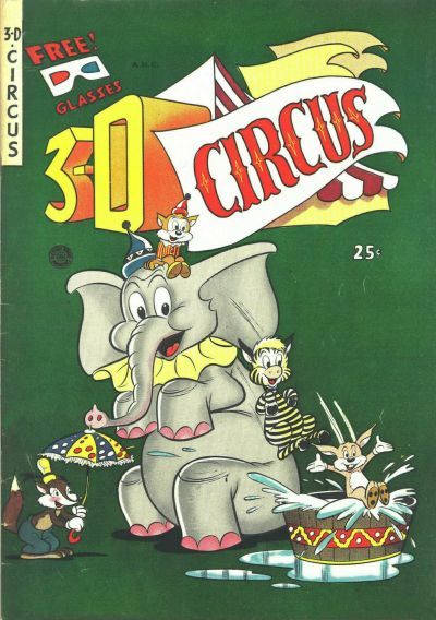 3-D Circus Comic
