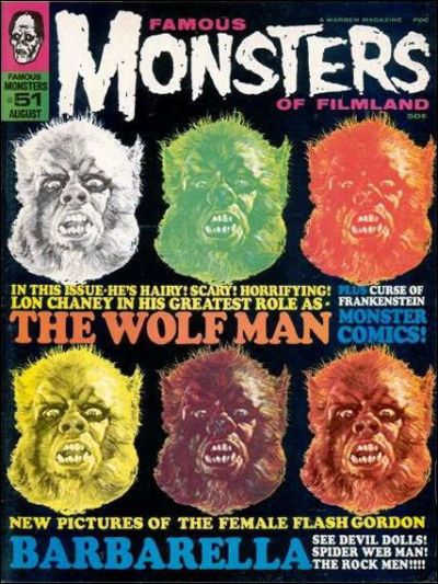 Famous Monsters of Filmland #51 Comic