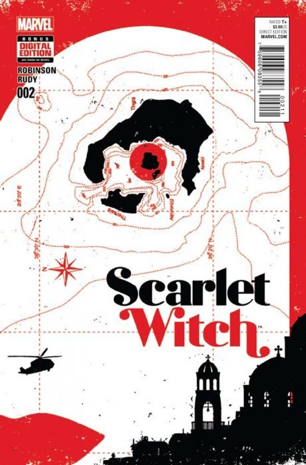 The Scarlet Witch and Scythia battle in SCARLET WITCH #5 - GoCollect