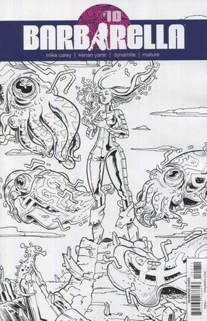 Barbarella #10 (20 Copy Conley B&w Cover)