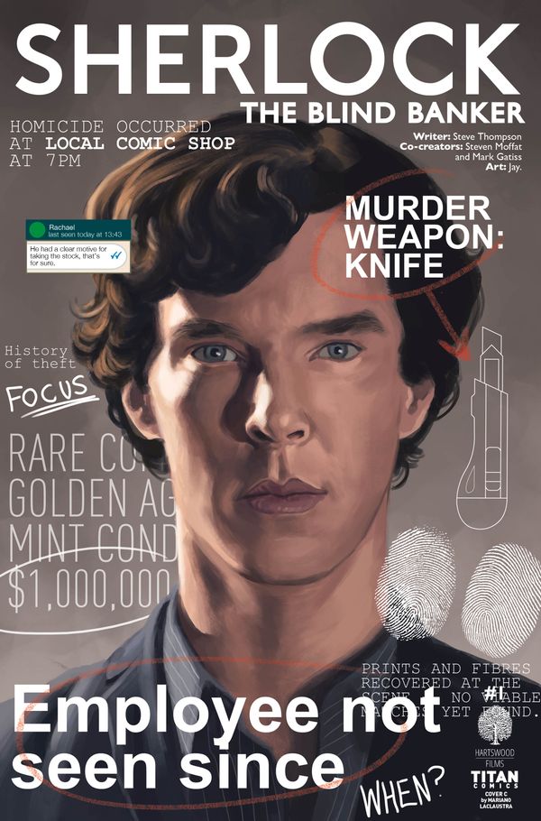 Sherlock Blind Banker #1 (Cover C Laclaustra)