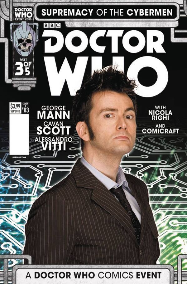 Doctor Who: Supremacy of the Cybermen #3 (Cover B Photo)