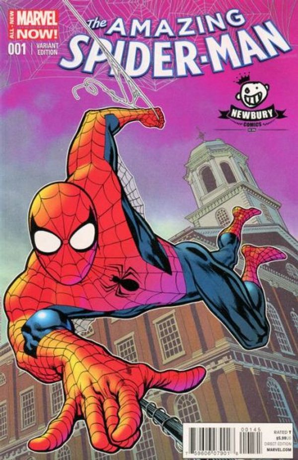 Amazing Spider-man #1 (Kevin Nowlan Newbury Exclusive Variant Cover)