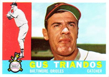 Gus Triandos 1960 Topps #60 Sports Card