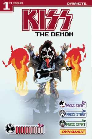 KISS: The Demon #1 (Cover C Adams 8 Bit)