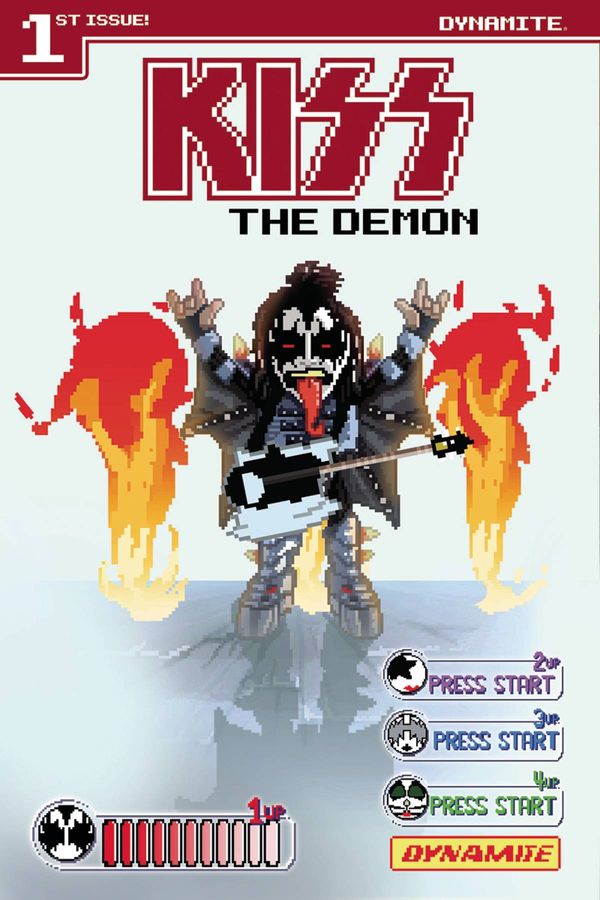 KISS: The Demon #1 (Cover C Adams 8 Bit)
