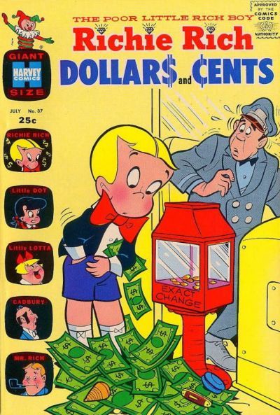 Richie Rich Dollars and Cents #37 Comic