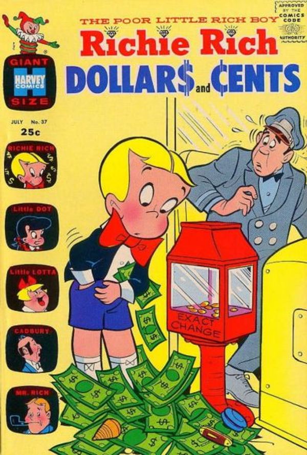 Richie Rich Dollars and Cents #37