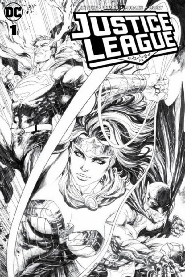 Justice League #1 (Kirkham Variant Cover B)