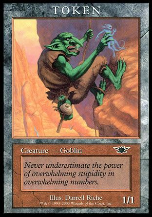 Goblin (Player Rewards Tokens) Trading Card