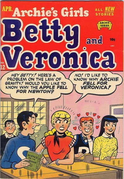 Archie's Girls Betty and Veronica #12 Comic