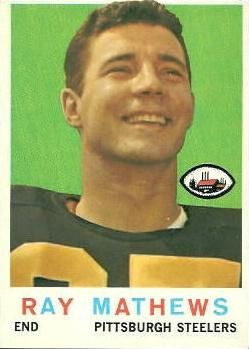 Ray Mathews 1959 Topps #11 Sports Card