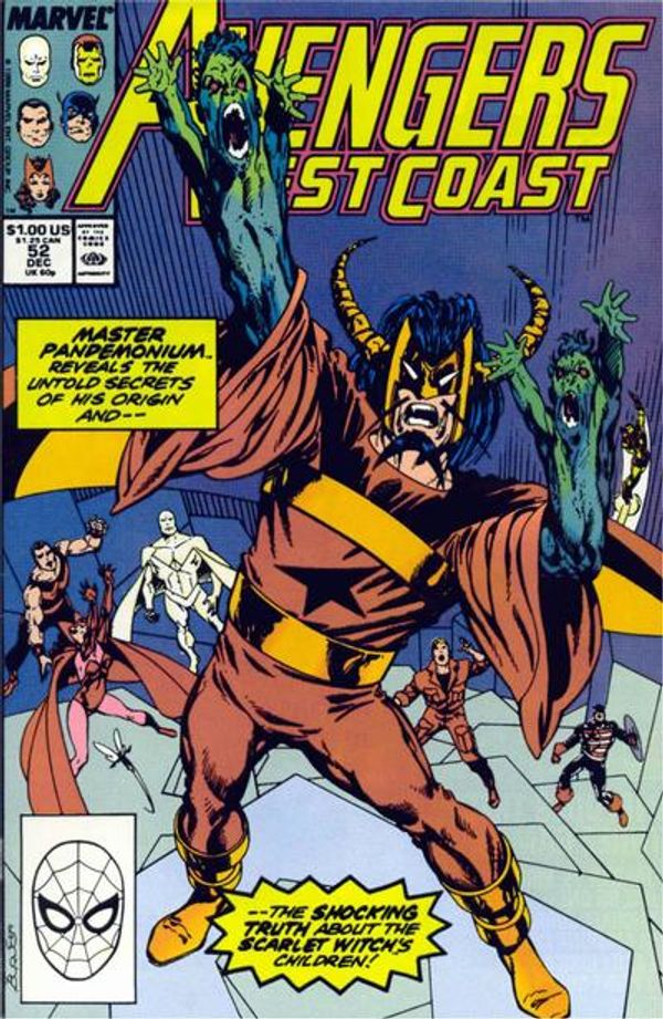 Avengers West Coast #52