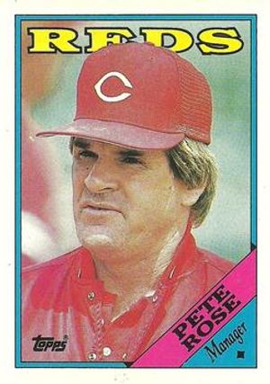 Pete Rose 1988 Topps #475