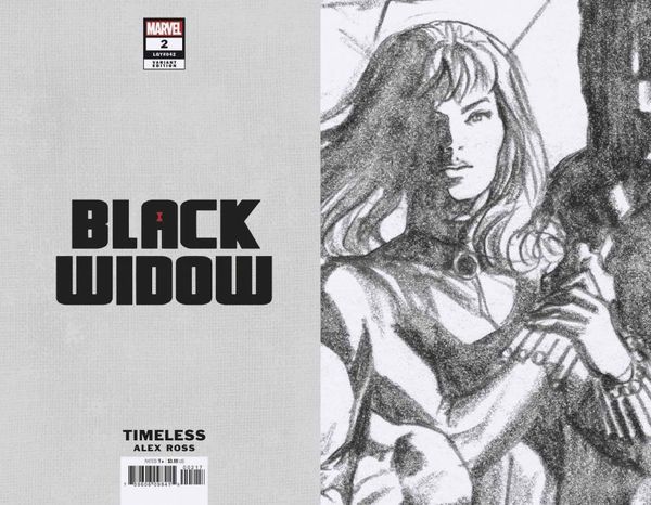 Black Widow #2 (Ross Timeless Black Widow Virgin Sketch)