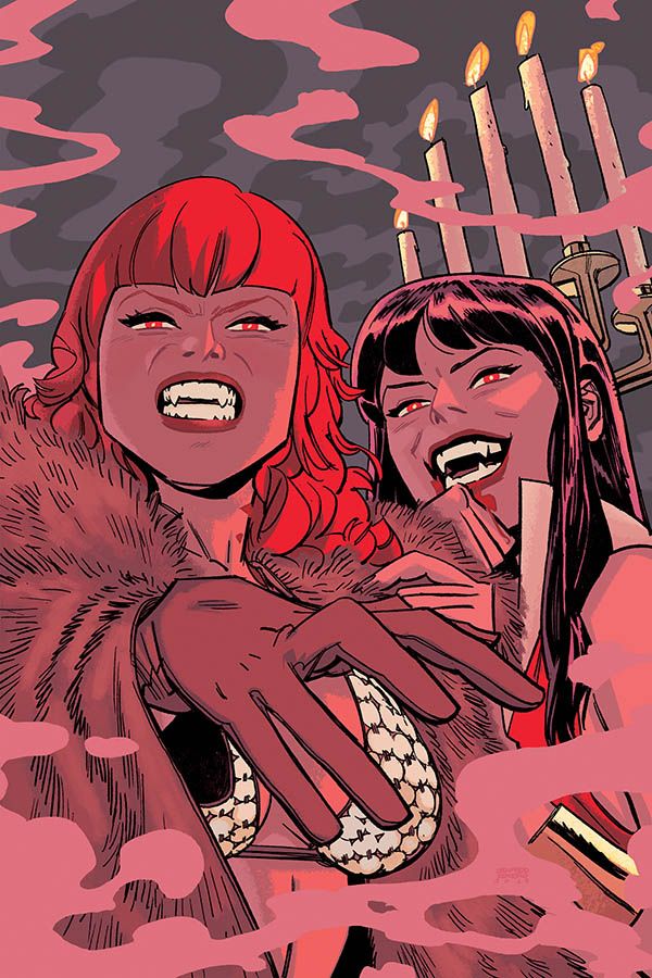 Vampirella Red Sonja #9 (20 Copy Romero Virgin Cover)