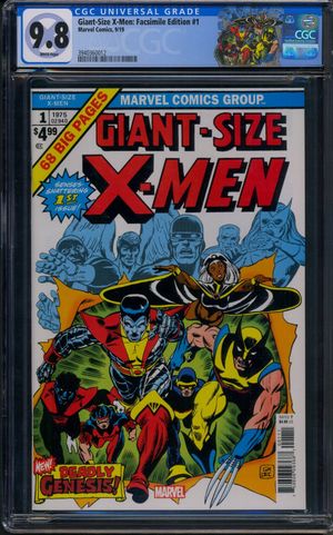 Giant Size X-Men #1 Facsimile Edition 2019 Marvel Comics Full Reprint 