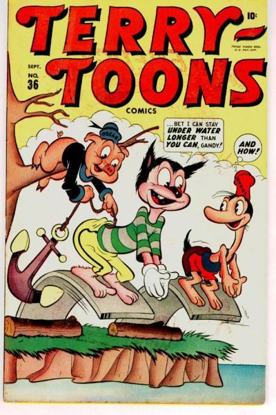 Terry-Toons Comics #36 Comic