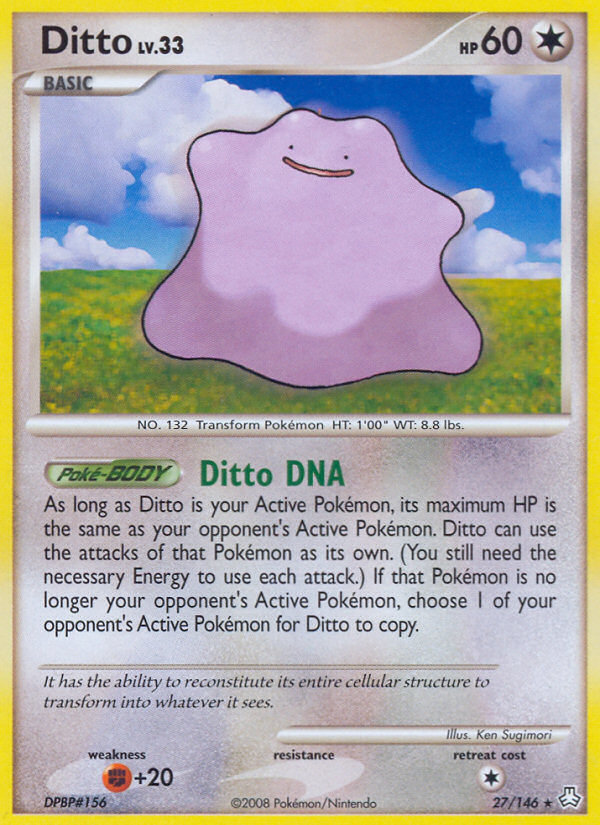 Ditto (27/146) - Legends Awakened Pokémon Card