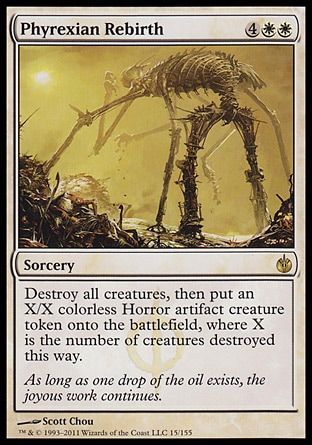 Phyrexian Rebirth (Mirrodin Besieged) Trading Card