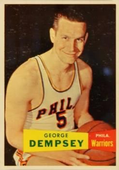 George Dempsey 1957 Topps #60 Sports Card