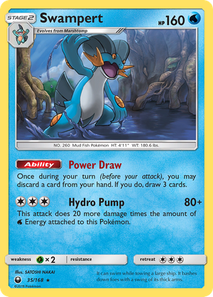 Swampert (35/168) - Celestial Storm