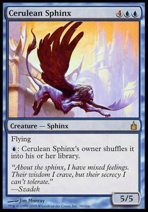 Cerulean Sphinx (Ravnica: City of Guilds)