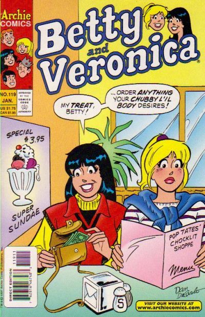 Betty and Veronica #119 Comic