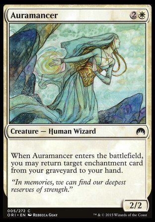 Auramancer (Magic Origins) Trading Card