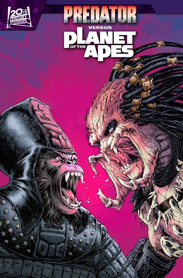 Predator vs. the Planet of the Apes #2 (Dave Wachter Variant) Comic