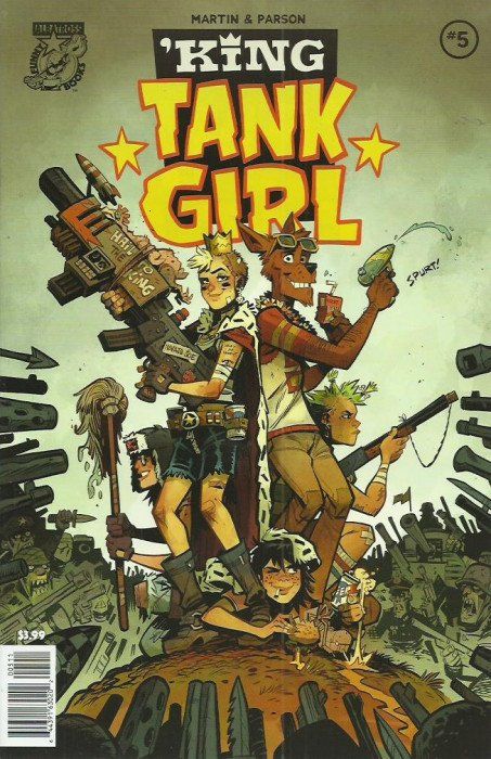 King Tank Girl #5 Comic