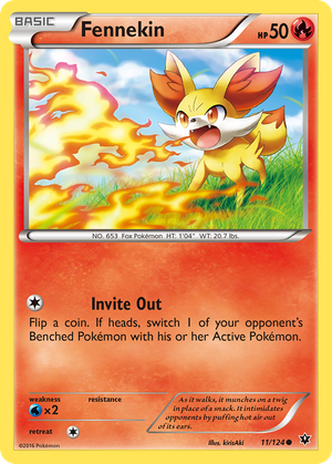Fennekin (11/124) - Fates Collide
