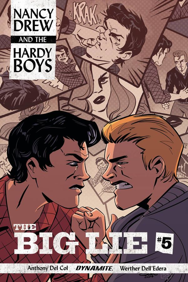 Nancy Drew and the Hardy Boys: The Big Lie #5 (Cover B Charretier)