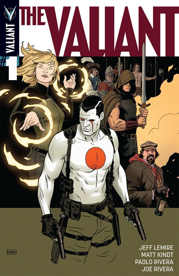 The Valiant #1 (Paolo Rivera 2nd Printing Variant Cover)