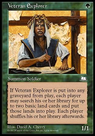 Veteran Explorer (Weatherlight) Trading Card