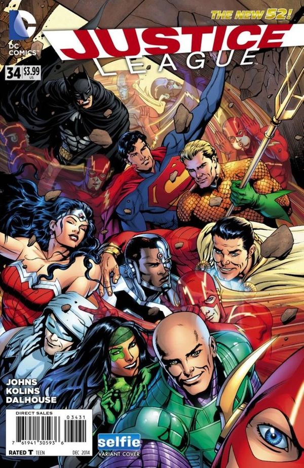 Justice League #34 (Dcu Selfie Var Ed)