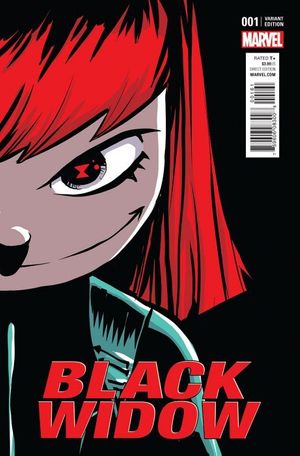 Black Widow #1 (Young Variant)