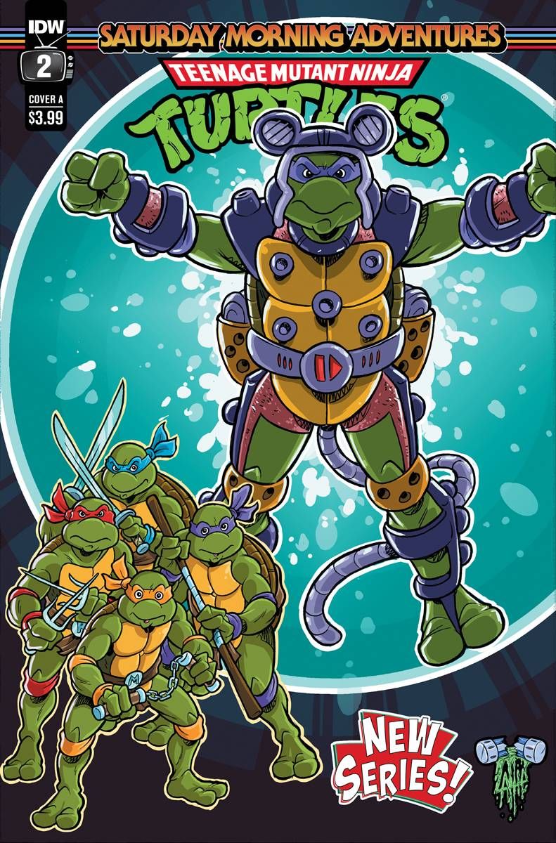 Teenage Mutant Ninja Turtles: Saturday Morning Adventures #2 Comic