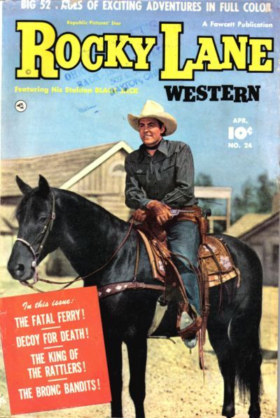 Rocky Lane Western #24 Comic