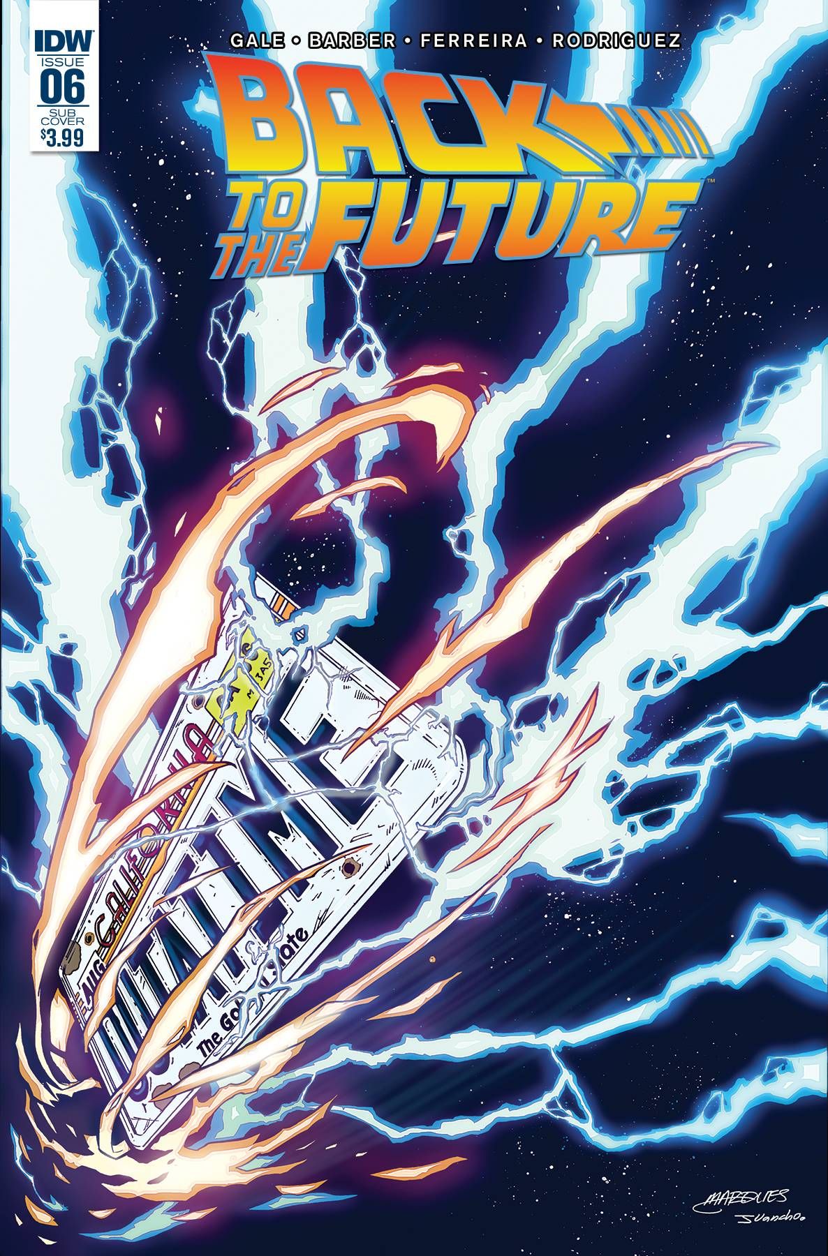 Back To The Future #6 Comic