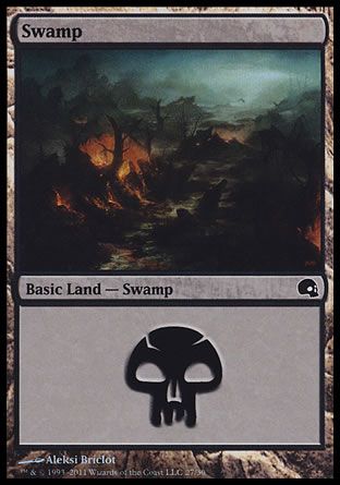 Swamp (Premium Deck Series: Graveborn) Trading Card