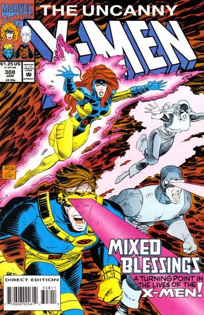 Uncanny X-Men #308 Comic