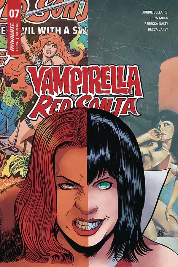 Vampirella Red Sonja #7 (Cover E Moss)