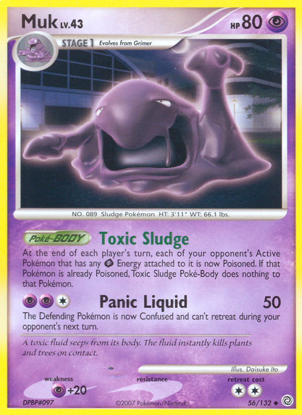 Muk (56/132) - Secret Wonders Pokémon Card