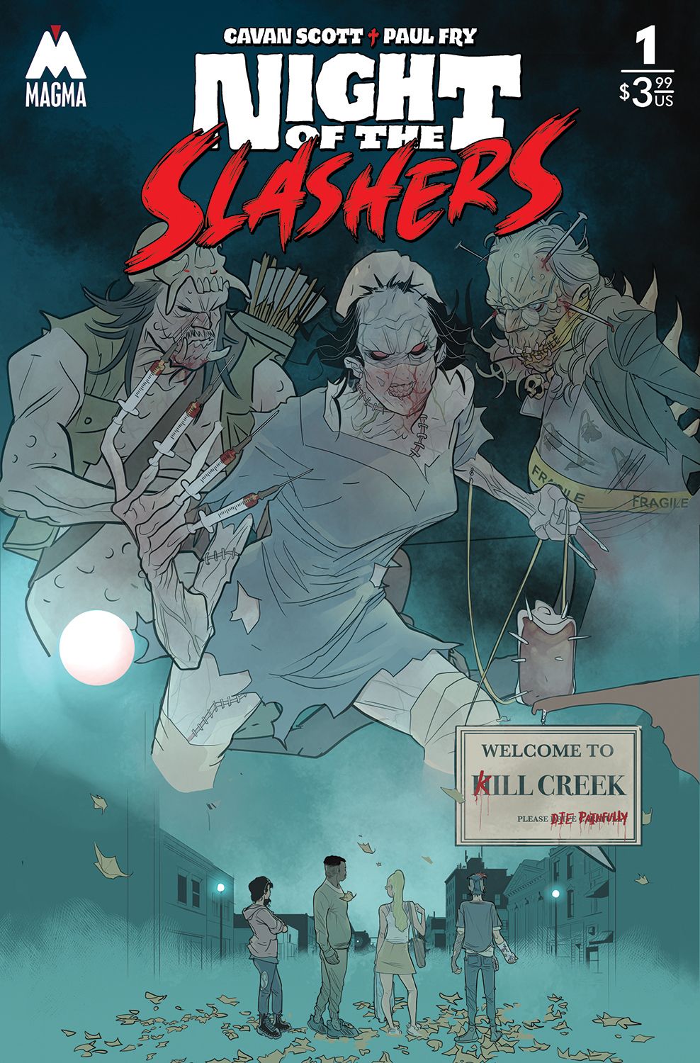 Night Of The Slashers #1 Comic