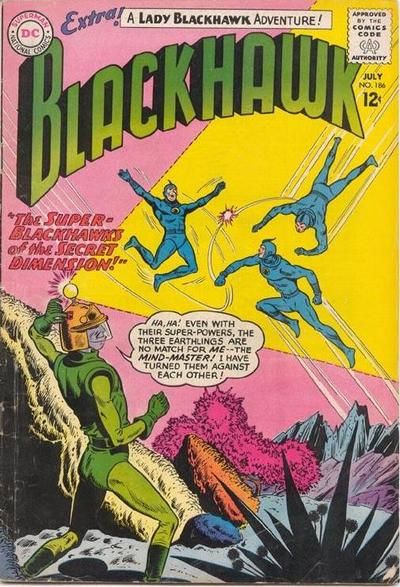 Blackhawk #186 Comic