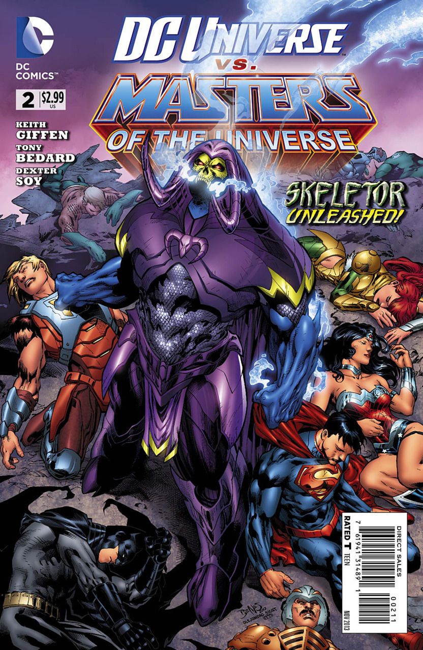 DC Universe vs Masters of the Universe #2 Comic