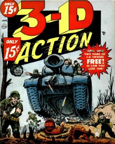 3-D Action #1 Comic