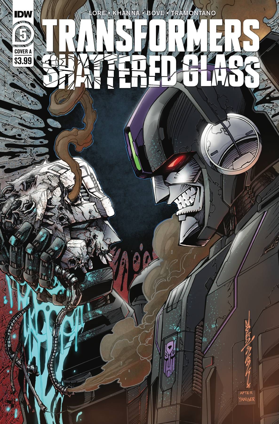Transformers Shattered Glass #5 Comic
