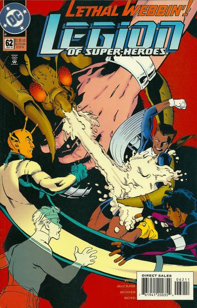 Legion of Super-Heroes #62 Comic